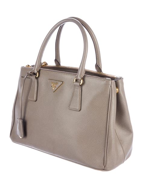 prada saffiano double zip small size|Prada Double Saffiano Leather Tote Bag .